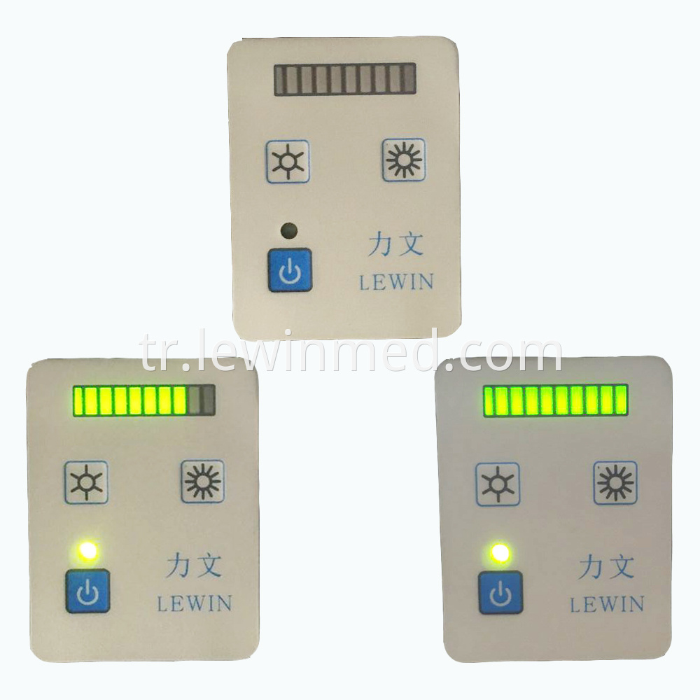 medical examination lamp control panel